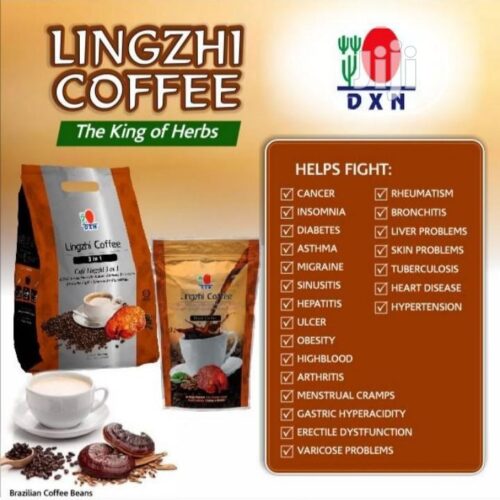 DXN 3-In-1 Coffee - With Ganoderma Extracts - Image 2